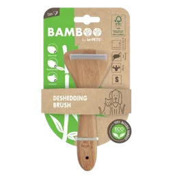 Cepillo Deslanador De Bambú Para Perro