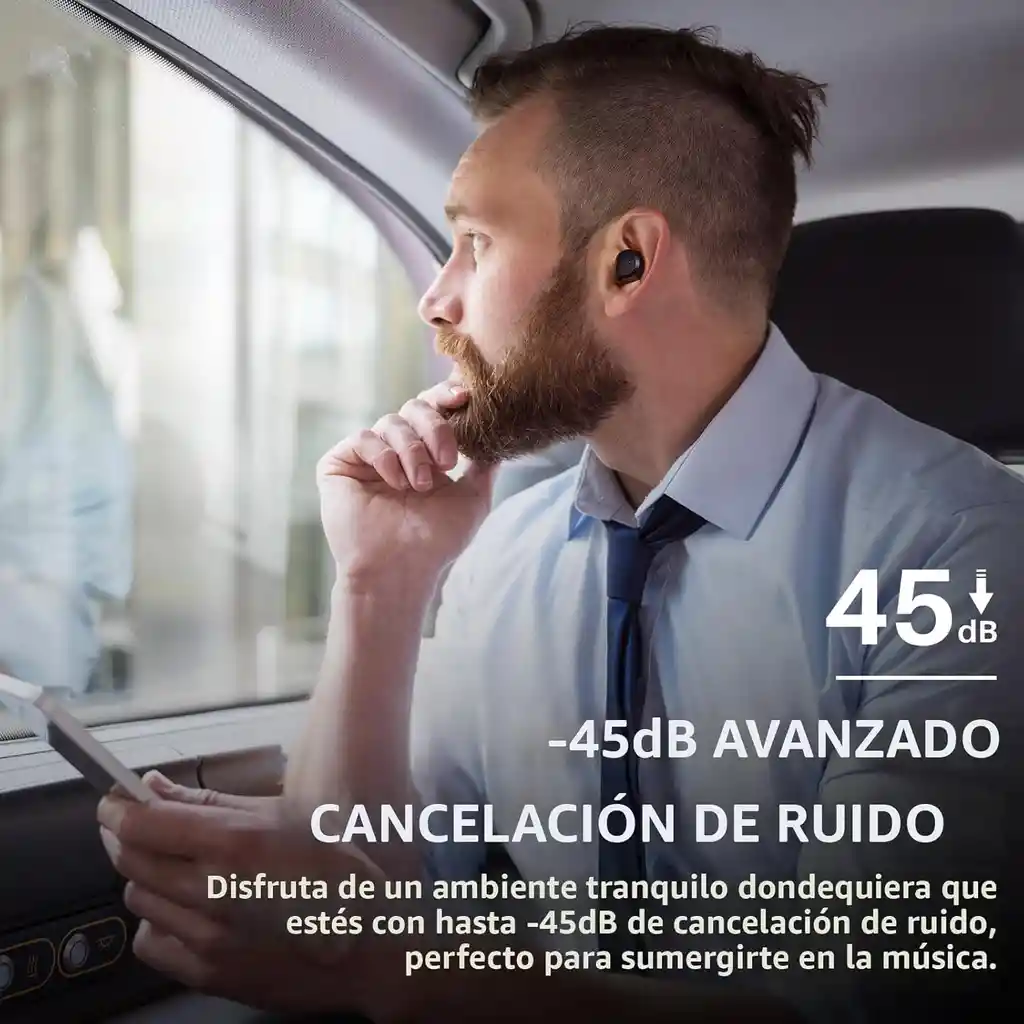 Audífonos Inalámbricos Tozo Nc9 Cancelacion Ruido Hibrida