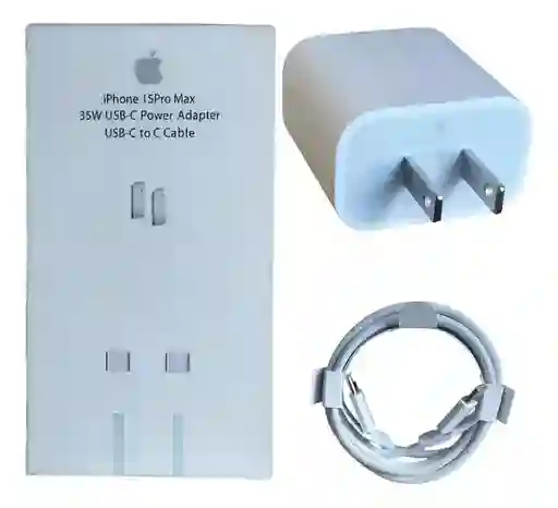 Cargador Iphone Tipo C 35 W Carga Rapida