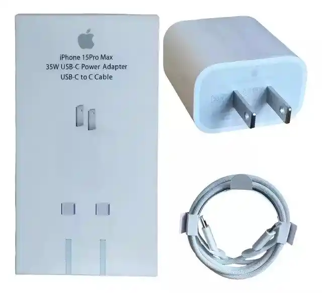 Cargador Iphone Tipo C 35 W Carga Rapida