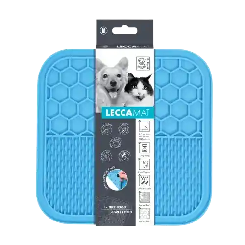 Tapete Lecca Azul Para Mascotas