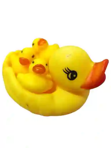 Patos De Hule Para Bañera Juguete Niños X4