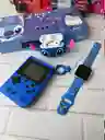 Combo Reloj + Mini Consola + Audífonos Inalámbricos Para Niños