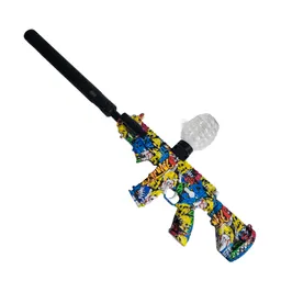 Pistola Ametralladora Niño Lanza Pelotas Hidrogel Recargable