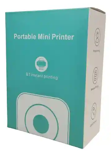 Maquina Impresora Térmica Inalámbrica Celular Recargable Usb