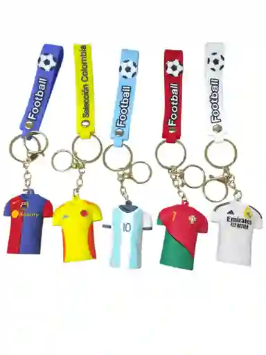 Llavero 3d Camisa Futbol Football Sorpresa Regalo X1