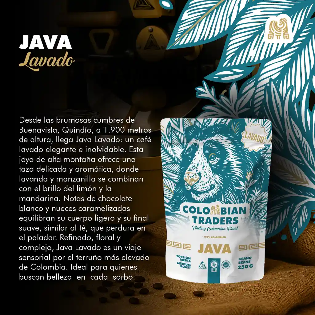 Java Lavado Grano 2,5kg
