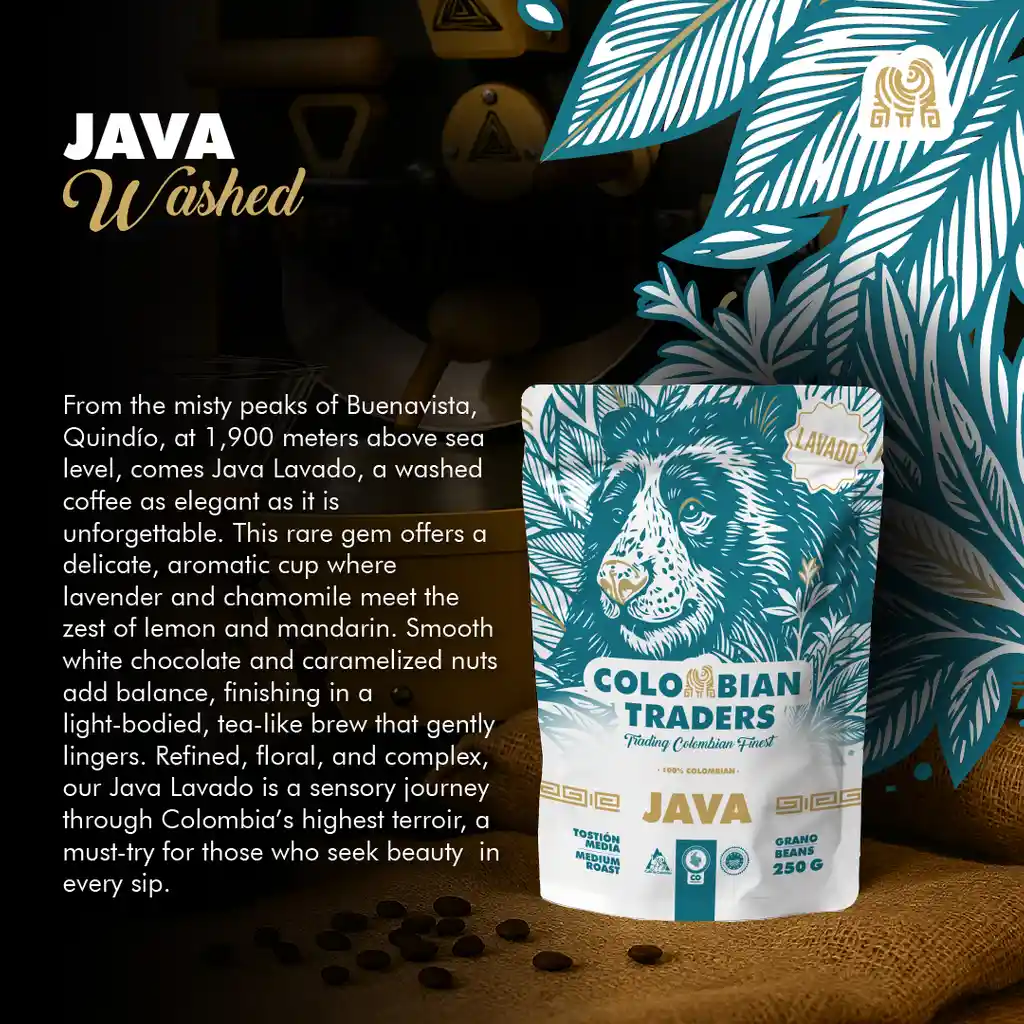 Java Lavado Grano 2,5kg
