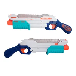 Pistola Escopeta Lanza Dardos Nerf - Hidrogel + Gafas