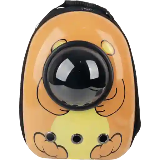Mochila Para Gato Con Ventilación Oso