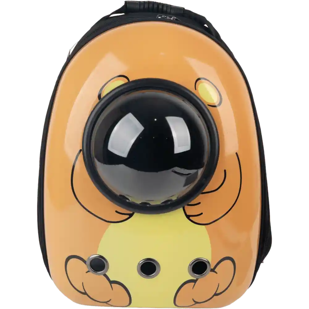 Mochila Para Gato Con Ventilación Oso
