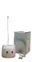 Lampara Led Recargable Mesa Noche Cuello Flexible Tactil