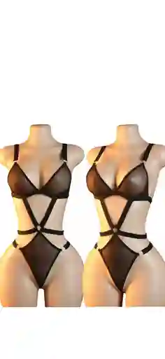 Lencería Sexy Conjunto Ropa Interior Rosa Lengerie