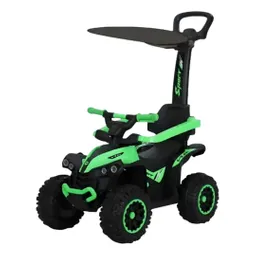 Cuatrimoto Eléctrica Para Niños Y Niñas Con Sonidos Y Luces Verde