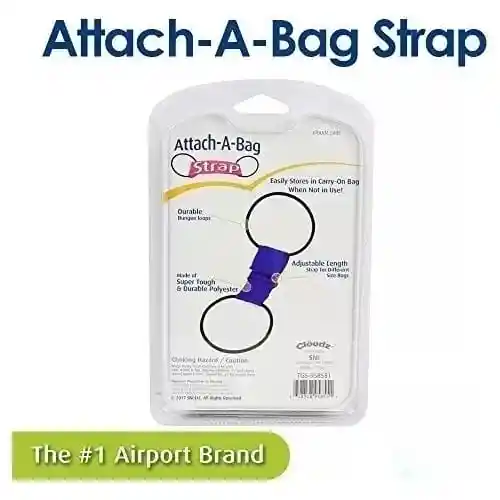 Correa Con Amarre Sujetador Para Equipaje Doble 2 En 1