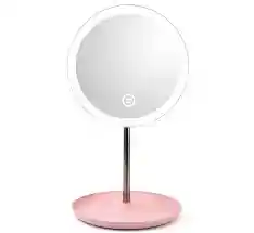 Espejo Led Touch Inalámbrico Glamour Portátil