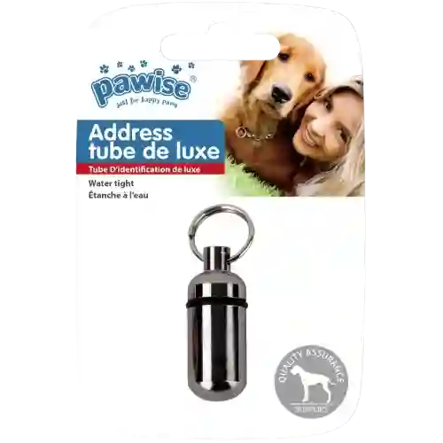 Tubo De Identificación Para Perro