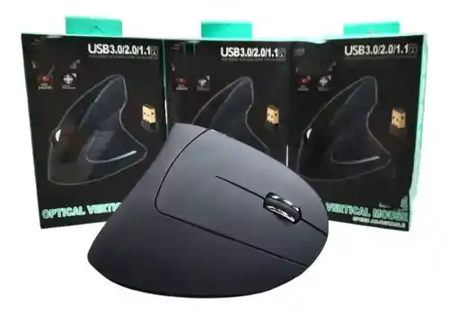 Mouse Ergonómico Recargable Vertical Inalámbrico D5 3600 Dpi Usb