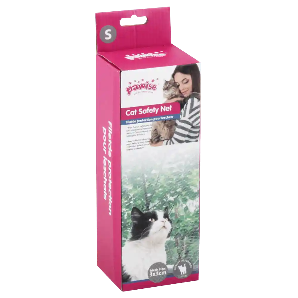 Malla De Seguridad Para Balcón Para Gato Tamaño L: 6x3 M