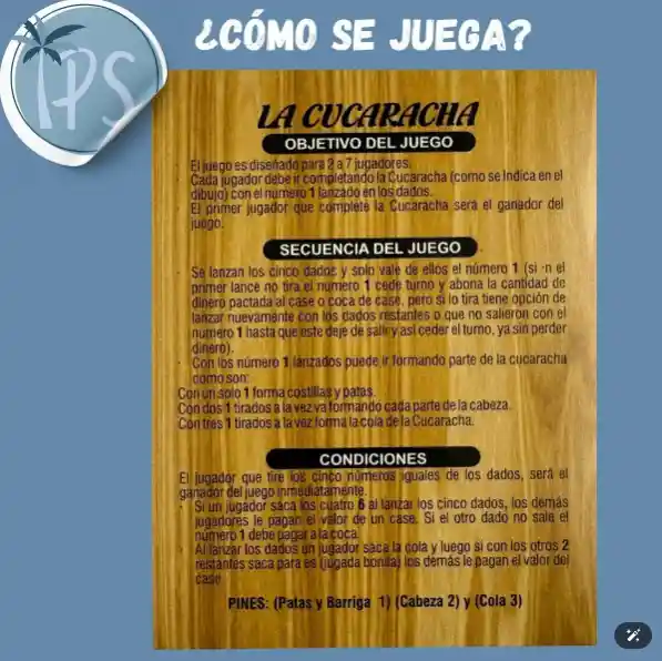 Juegos La Cucaracha Imantada De Mesa Integración Familiar
