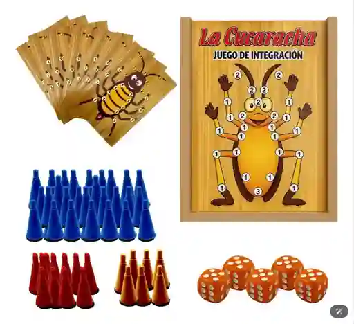 Juegos La Cucaracha Imantada De Mesa Integración Familiar