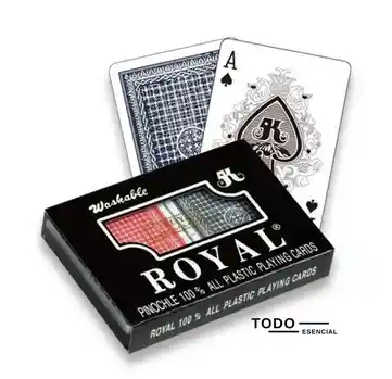 Cartas Royal Naipe Juego De Mesa Original