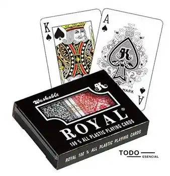 Cartas Royal Naipe Juego De Mesa Original