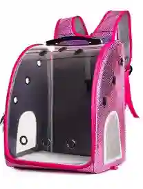 Morral Transparente Sirena Pb03a Rosado