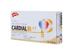 Cardial B 2.5 Mg Caja X 20 Tb