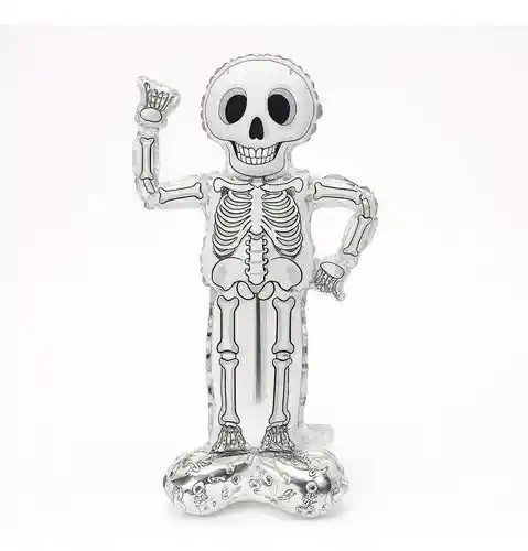 Globo Esqueleto Grande Huesos Halloween Decoración Fiesta