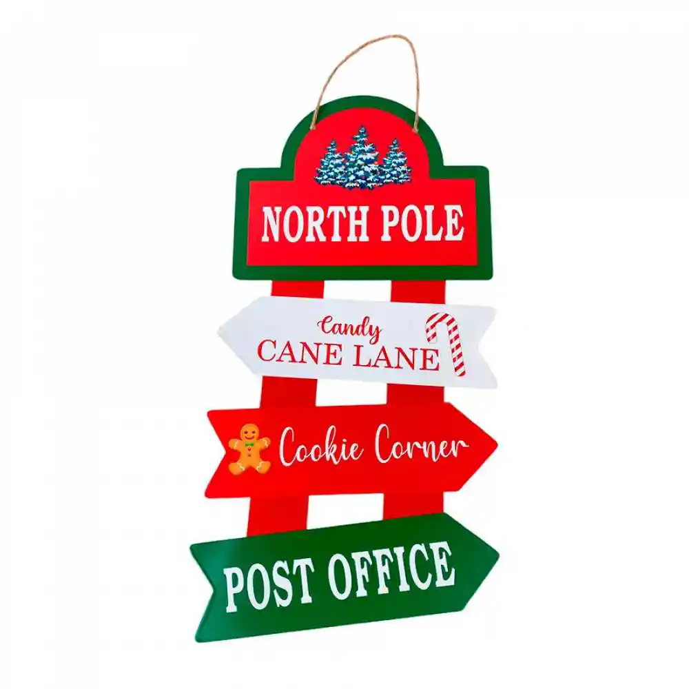 Cuelga Puertas Santini North Pole Hierro