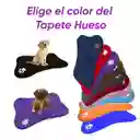 Tapete Entrenador Grande Mas Tapete Hueso Azul Oscuro