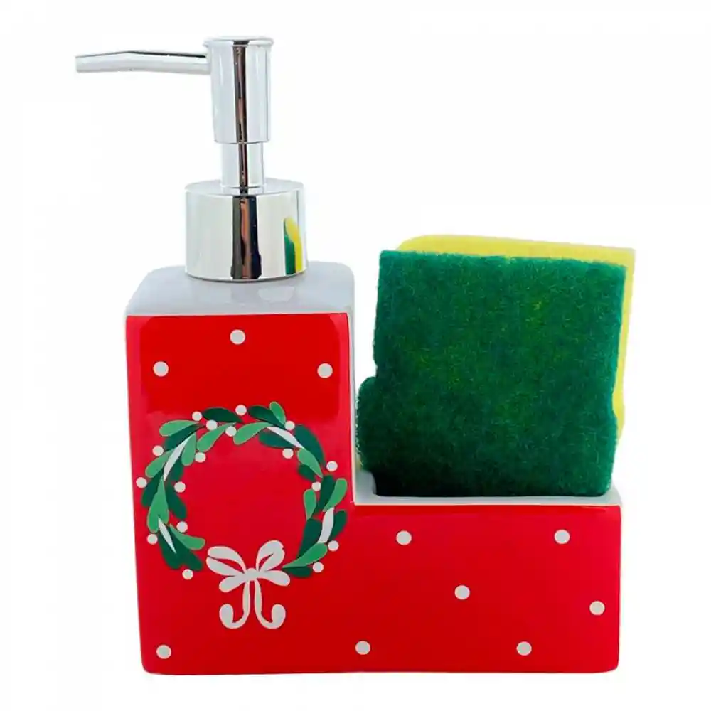 Dispensador Santini Jabon Corona Rojo Dolomita