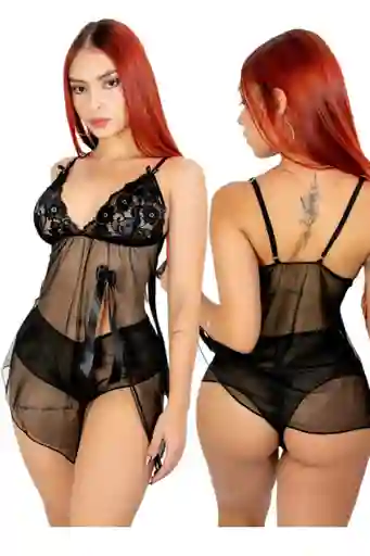 Lencería Sexy Conjunto Babydoll Ropa Interior