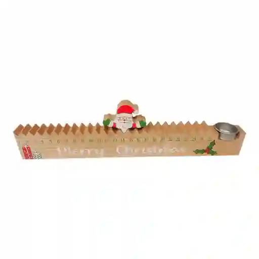 Calendario Santini Merry Christmas 4x12cm Mdf