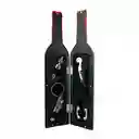 Kit Para Vino Santini 7x32cm 5 Pz Acero