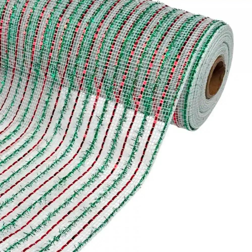 Malla Santini 823 Cm 25xcm Plateado Polipropileno
