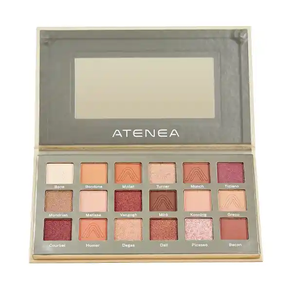 Paleta De Sombra Atenea Art Deco 18 Tonos 28gr