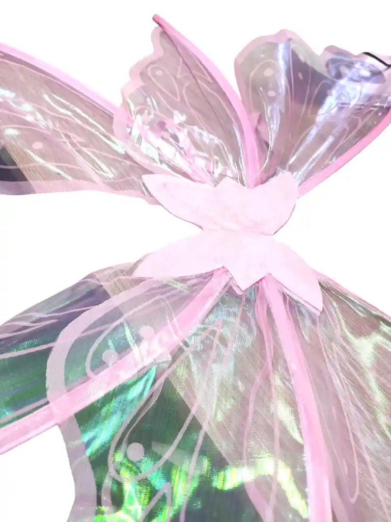 Alas Tornasol Para Disfraz Niña Hada Halloween