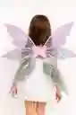 Alas Tornasol Para Disfraz Niña Hada Halloween