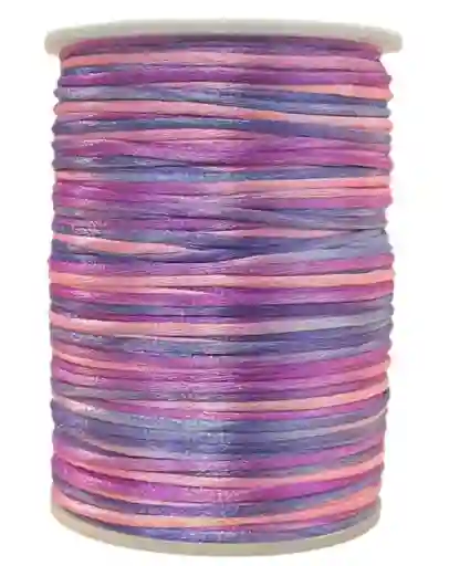 Cinta Cordon De Raton 0.009 In Satinada Multicolor Colores Pasteles X2 Metros