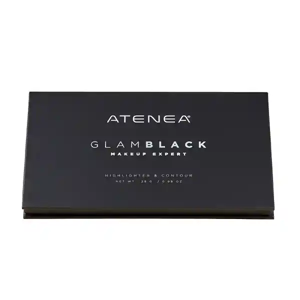 Paleta De Contorno E Iluminador Atenea Glam Black