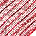 Malla Santini 823 Cm 25xcm Rojo Polipropileno