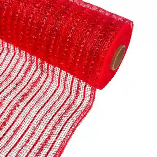 Malla Santini 823 Cm 25xcm Rojo Polipropileno