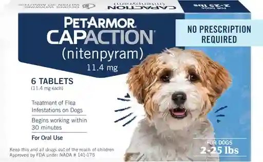 Anti Pulgas Perro Petarmor Pet Armor Capaction