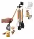 Gancho Cocina Giratorio Colgador Adhesivo Hogar Utensilios