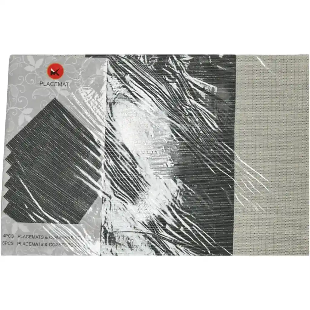 Individual Carpeta Lujo Punta Rectangular Set X6