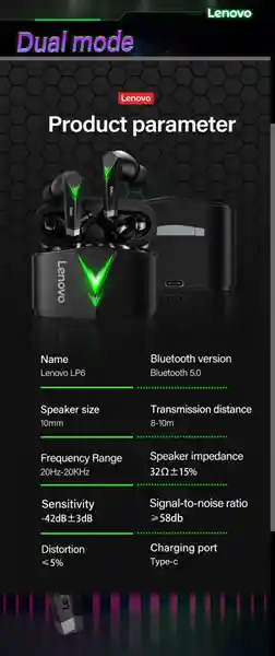 Lenovo Lp6 Black