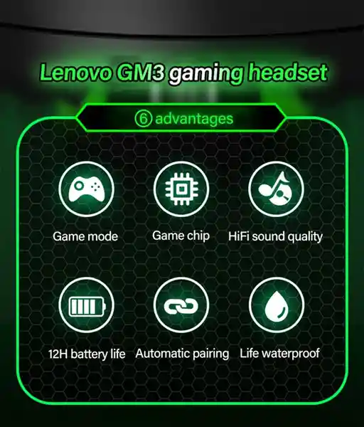 Lenovo Gm3 Inalámbricos