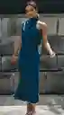 Vestido Altea Talla M Azul Petroleo